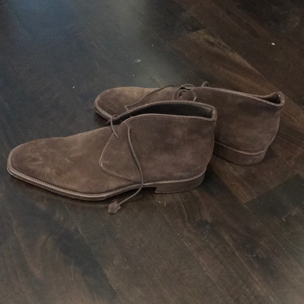 Calzoleria Harris Handmade Suede Leather Shoes